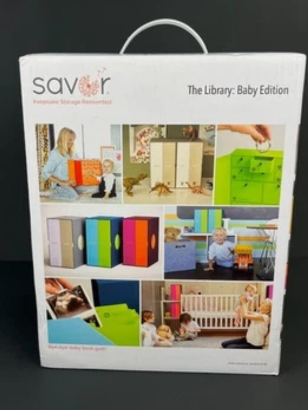 Savor The Library: School Years Edition Kids Storage Boxes - NIB
